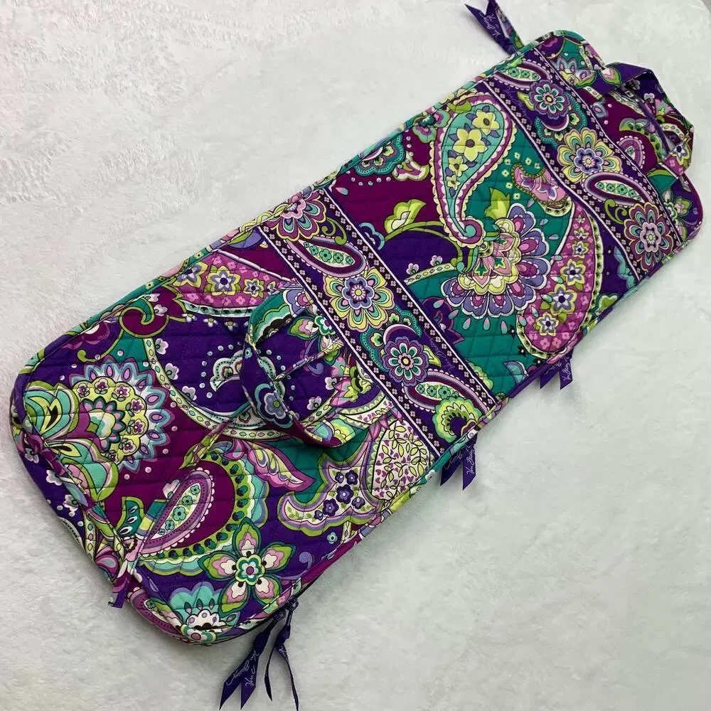 Vera Bradley Northern Lights Hanging Cosmetic Bag Packing Travel Makeup Case